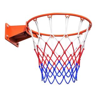 篮球筐网投篮框网兜加粗13扣标准可拆卸四头蓝网比赛专用室外耐用