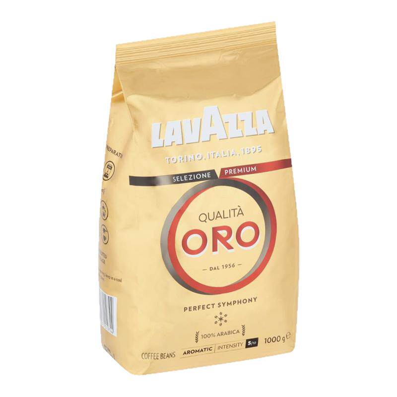 澳洲代购直邮Lavazza拉瓦萨欧罗意大利金标咖啡豆中度烘焙进口1kg