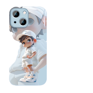 适用苹果15手机壳iphone14promax新款13潮牌12棒球男孩11男款xs个性xr玻璃8/7plus全包防摔保护套高级se