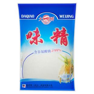 大桥味精正品900g 大袋商用增鲜提味调味料家用炒菜煲汤味素调料