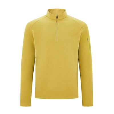 ROCK&ICE半高领抗静电抓绒衣男