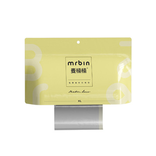 麦桶桶加厚垃圾袋免撕家用抽绳手提式大号收口拉厨房卫生间塑料袋