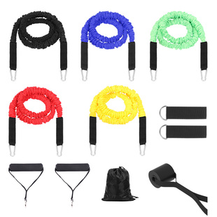 【配件】拉力绳健身男弹力绳弹力带健身器材10/15/20/25/30磅门扣