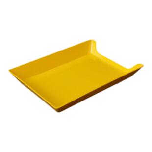 串串盘子长方形密胺餐具商用创意火锅店烤串选菜展示盘子塑料仿瓷