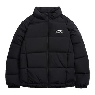 李宁羽绒服男童2025冬季新款男款儿童保暖青少年立领防风运动外套
