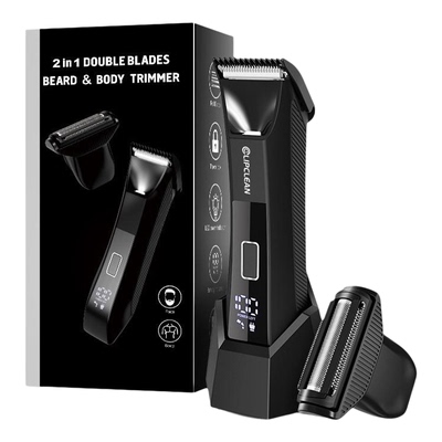Body Hair Trimmer Clippers for Men Pubic Groin Shaver Razor