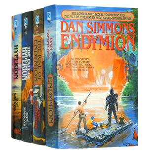 Hyperion Cantos 海伯利安四部曲1-4册 丹西蒙斯 Dan Simmons 英文原版科幻小说 进口英语书籍
