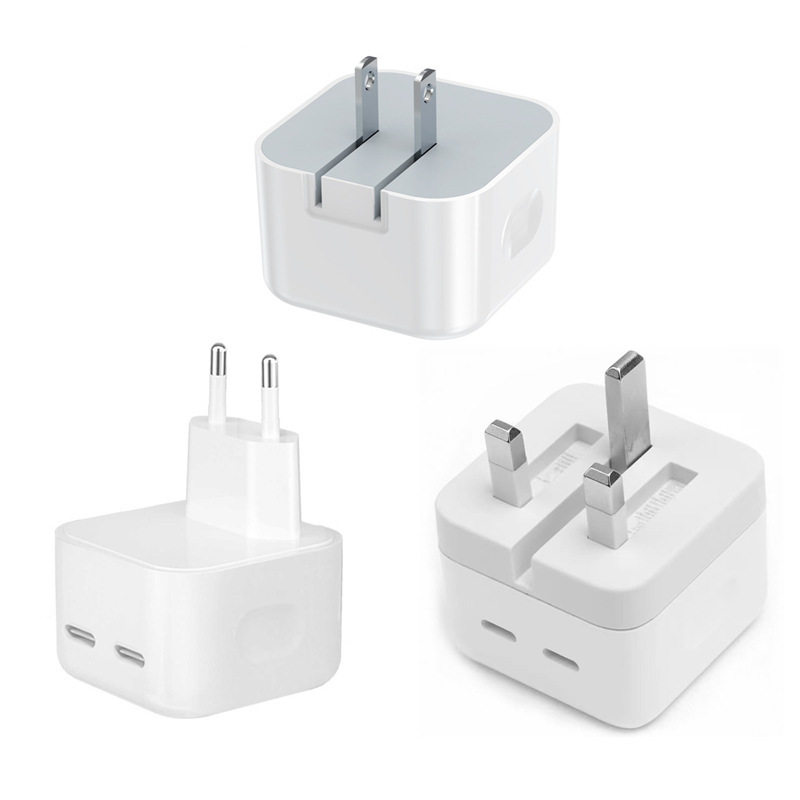 35W快充iPhone14充电器头PD双口正品适用苹果13/12promax11手机8数据线20W插头ipad平板XR套