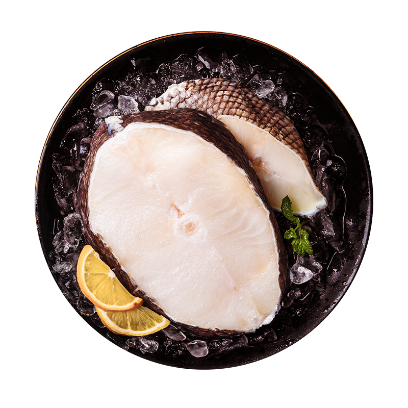 海天下进口法国银鳕鱼中段深海鱼新鲜水产宝贝冷冻切片鱼600g