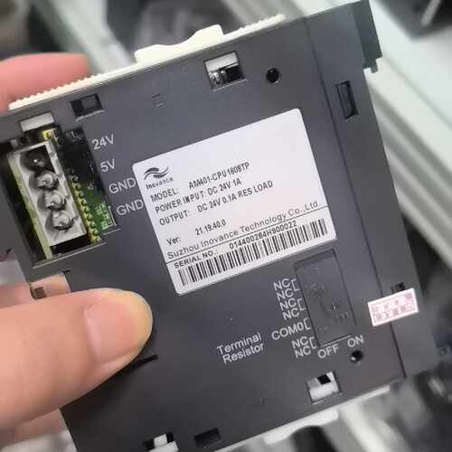 议价汇川PLC主机AM401-CPU1608TP，输入DC24V适用
