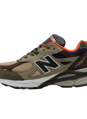 【自营】New Balance男女鞋美产990 V3复古厚底休闲鞋轻便慢跑鞋