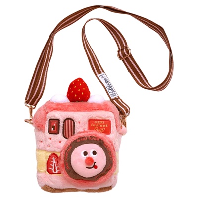 毛绒拍立得相机包GLADEE草莓蛋糕