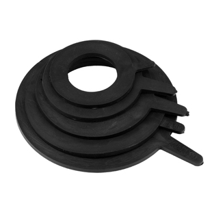 橡胶密封垫圈 法兰橡胶垫片阀门平垫 优质加厚5mmDN50 65 80 100