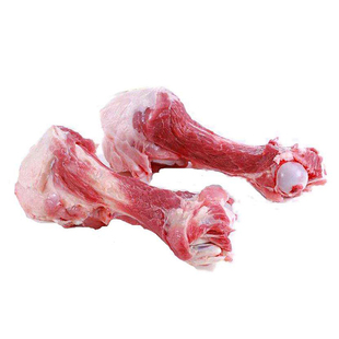 有机汇无抗白猪腿骨 无激素散养新鲜棒骨腿骨土猪安心肉500g盒装