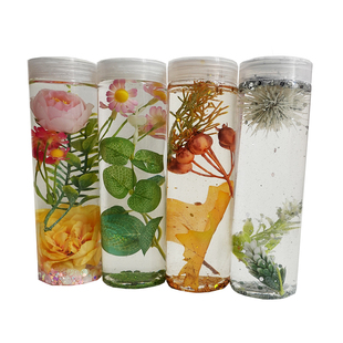 蒙氏感官瓶成品四季春夏秋冬婴儿玩具视觉瓶蒙氏早教教具安静瓶