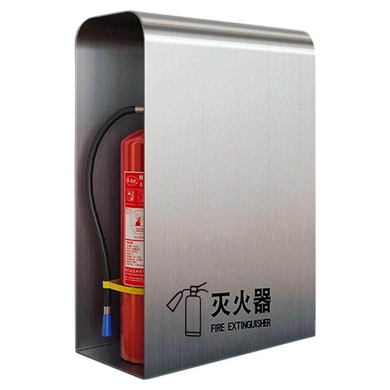 加厚不锈钢灭火器箱子商铺消防箱
