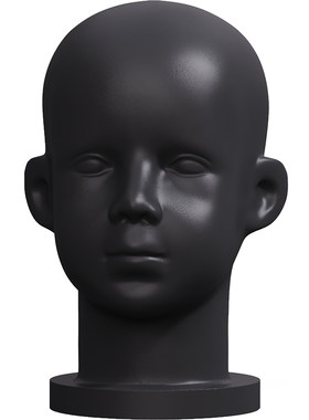 小孩头模树脂玻璃钢材质儿童