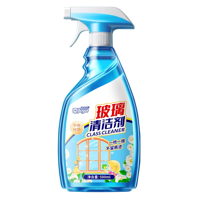 洁宜佳玻璃清洁剂家用擦玻璃镜子窗户浴室厕所除垢清洗剂强力去污