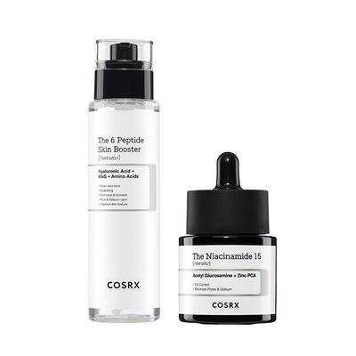 COSRX6胜肽焕活精华+烟酰胺精华提亮限定组合放大护肤收缩毛孔
