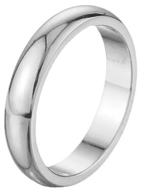 男女戒指钛钢不掉色简约百搭素圈