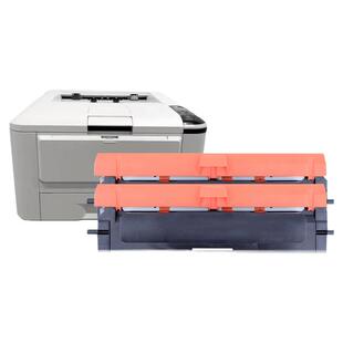 适用联想LT2500K粉盒 GC250dn激光打印机墨盒墨粉 GC251dns黑红双色碳粉盒 LD2500K鼓架LD2500R套鼓组件