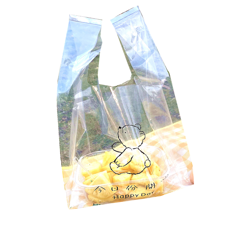 印刷定制塑料袋服装手提袋商场购物袋加厚礼品袋印刷logo透明袋子