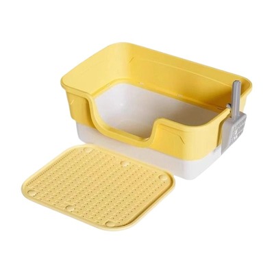 猫砂盆超大号防外溅幼猫厕所小号宠物半封闭双层家用专用销量回购