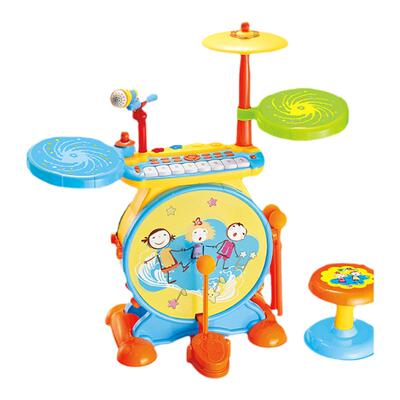 宝丽儿童架子鼓玩具初学者电子琴