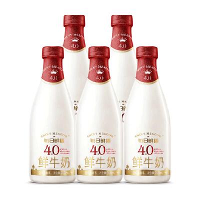 每日鲜语4.0鲜牛奶720ml×5瓶