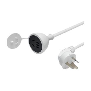 德力西延长线电源插座三孔插头冰箱接线板空调专用插排16a10a家用