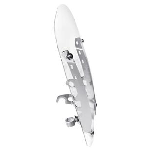 印第安侦察兵轻骑兵改装加高挡风玻璃不锈钢支架5mm加厚前风挡