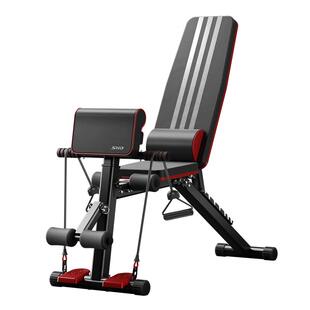 哑铃凳仰卧起坐辅助器家用健身器材折叠飞鸟椅子多功能锻炼卧推凳