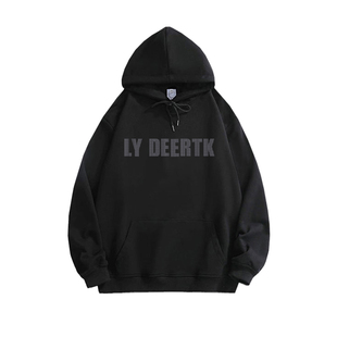 欧美式oversize连帽卫衣男2026新款春秋街头风设计感潮牌长袖外套