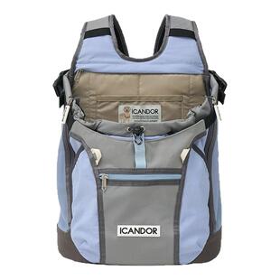 JIGE AB双肩包 iCANDOR韩国进口宠物小型犬猫车载窝航空箱胸前包