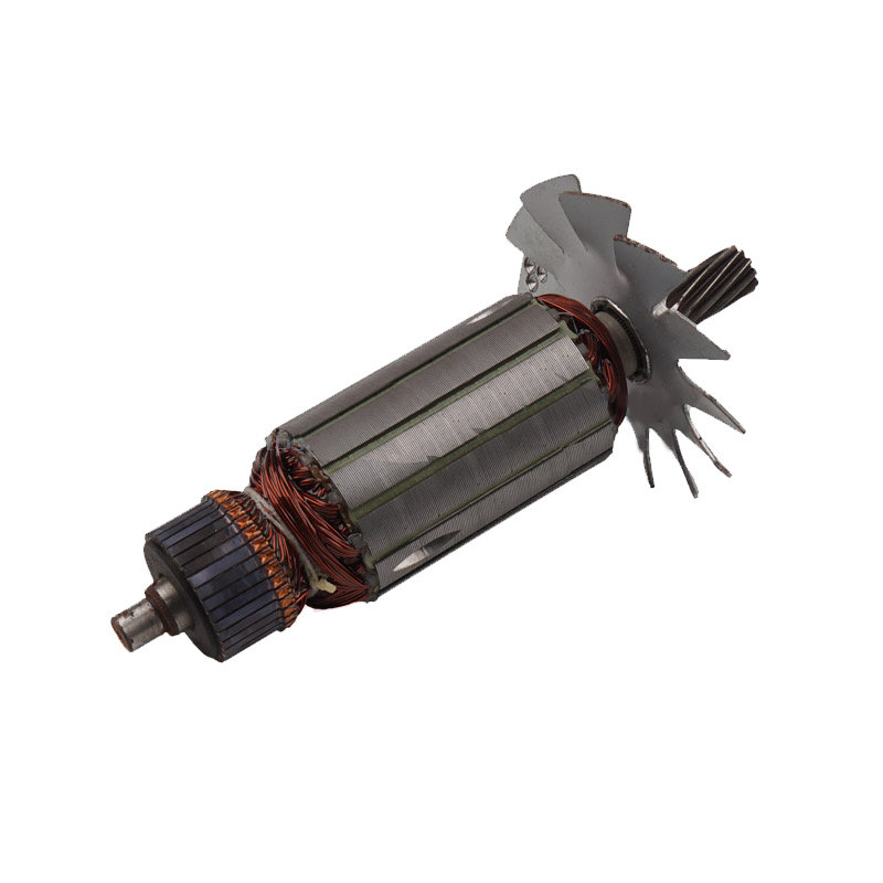 适用牧田2414钢材切割机转子2414A牧木田355转子11齿切铁机配件