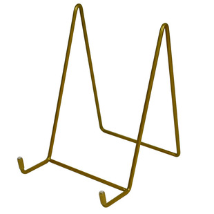 加粗铁质摆台相框支架托奖牌证书展示架相册底座支撑照片平板托架