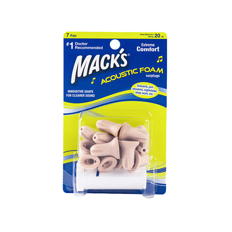 macks隔音耳塞演唱会降噪防噪音