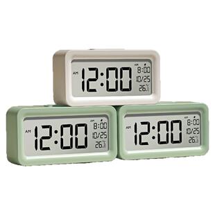 得力电子闹钟学生专用起床神器强力叫醒初中生高中生专用学生儿童