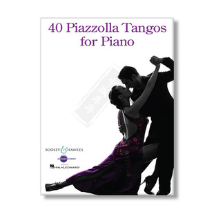 皮亚佐拉 40首探戈舞曲 钢琴独奏 博浩原版乐谱书 Astor Piazzolla 40 Piazzolla Tangos for Piano BHI24678