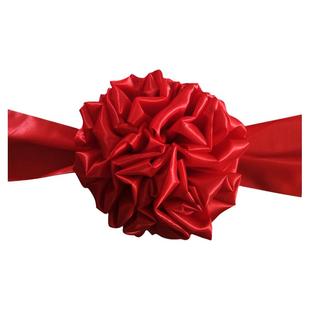 工程项目开工启动开业庆典奠基仪式红绣球铁铲花球铁锹装饰大红花