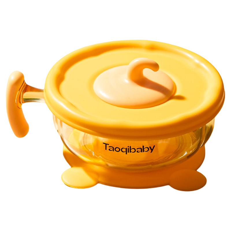 taoqibaby婴幼儿辅食碗PPSU可蒸煮辅食盒新生婴儿吃米糊米粉专用