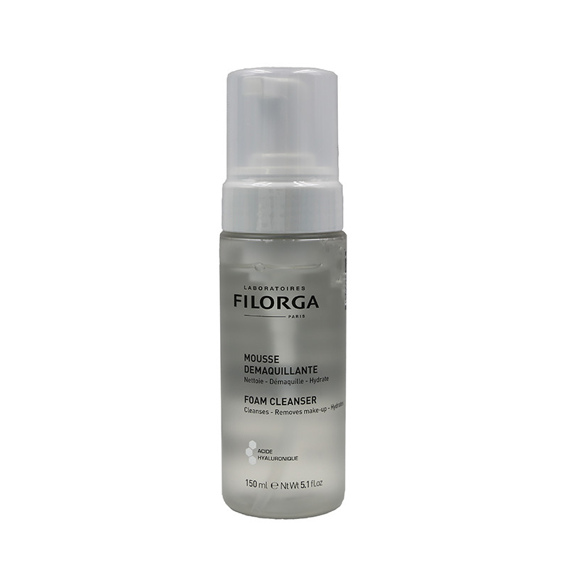 法国FILORGA菲洛嘉洁面摩丝/慕斯150ml 玻尿酸洗面奶卸妆深层清洁