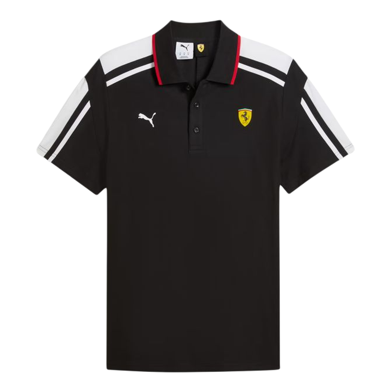 Ferrari/法拉利车队男士Polo衫T7赛车服PUMA联名款运动短袖半截袖