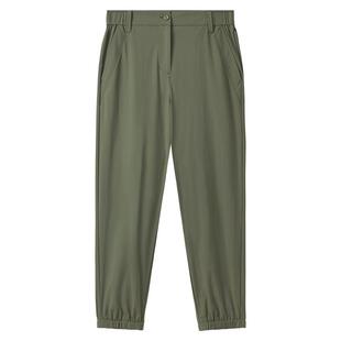 AIGLE艾高女士户外休闲裤WR防泼水凉感七分运动裤速干百搭裤子