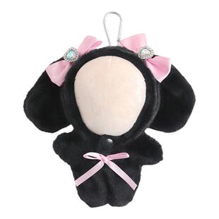 WEGO双蝴蝶结萌宠娃衣15cm娃服日系原创含帽棉花娃娃diy