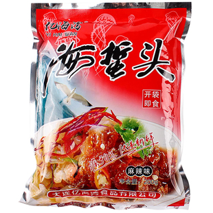 亿海湾海蛰头海蜇丝200g*3袋即食凉拌菜海产品麻辣味大连特产送礼