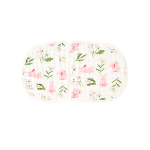 童泰婴儿枕头纯棉纱布春夏新生宝宝云片枕防吐奶枕片小枕巾吸汗巾