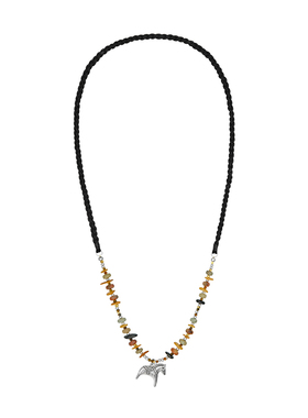 LAZYCIRCLES小马长项链毛衣链