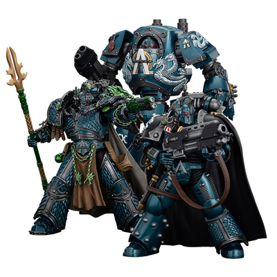 JOYTOY暗源战锤阿尔法瑞斯第二十军团基因原体机甲可动手办