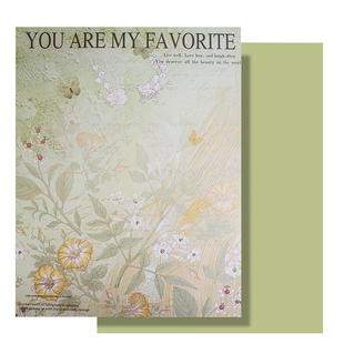 熙梦花园 油画包装纸花卉氛围纸艺术纸 鲜花花束包花纸花艺花店